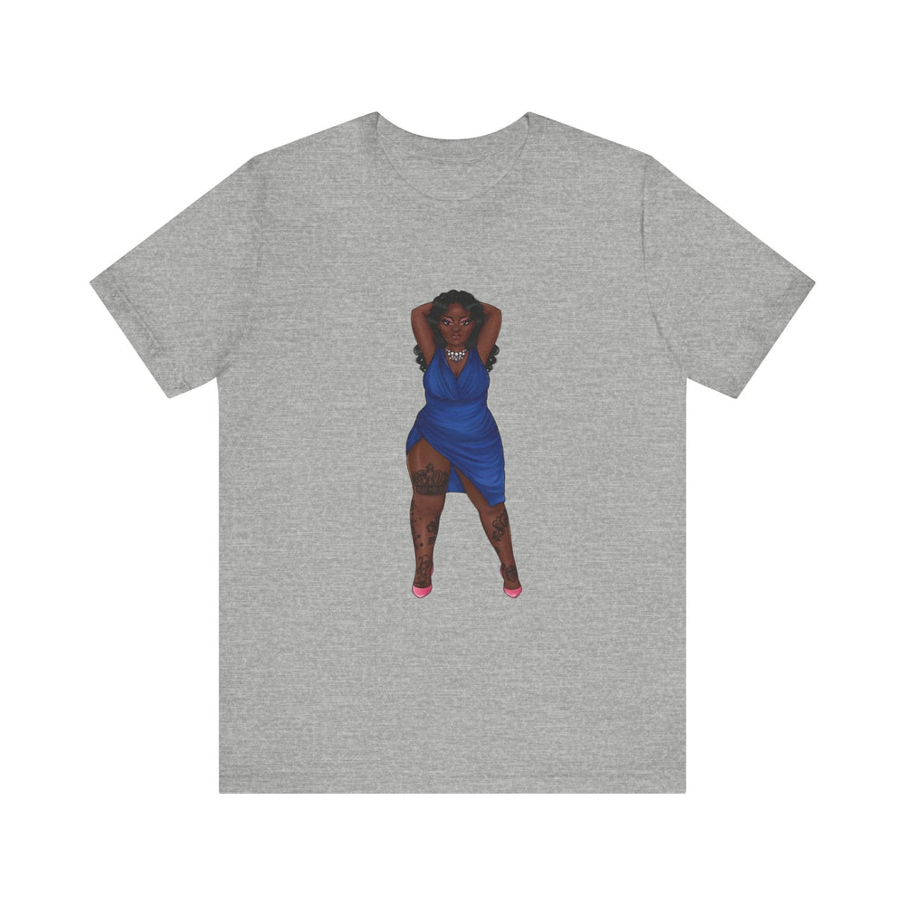 Kendra Plus Size Show Off Your Fluff Tshirt T-Shirt Printify Athletic Heather S 