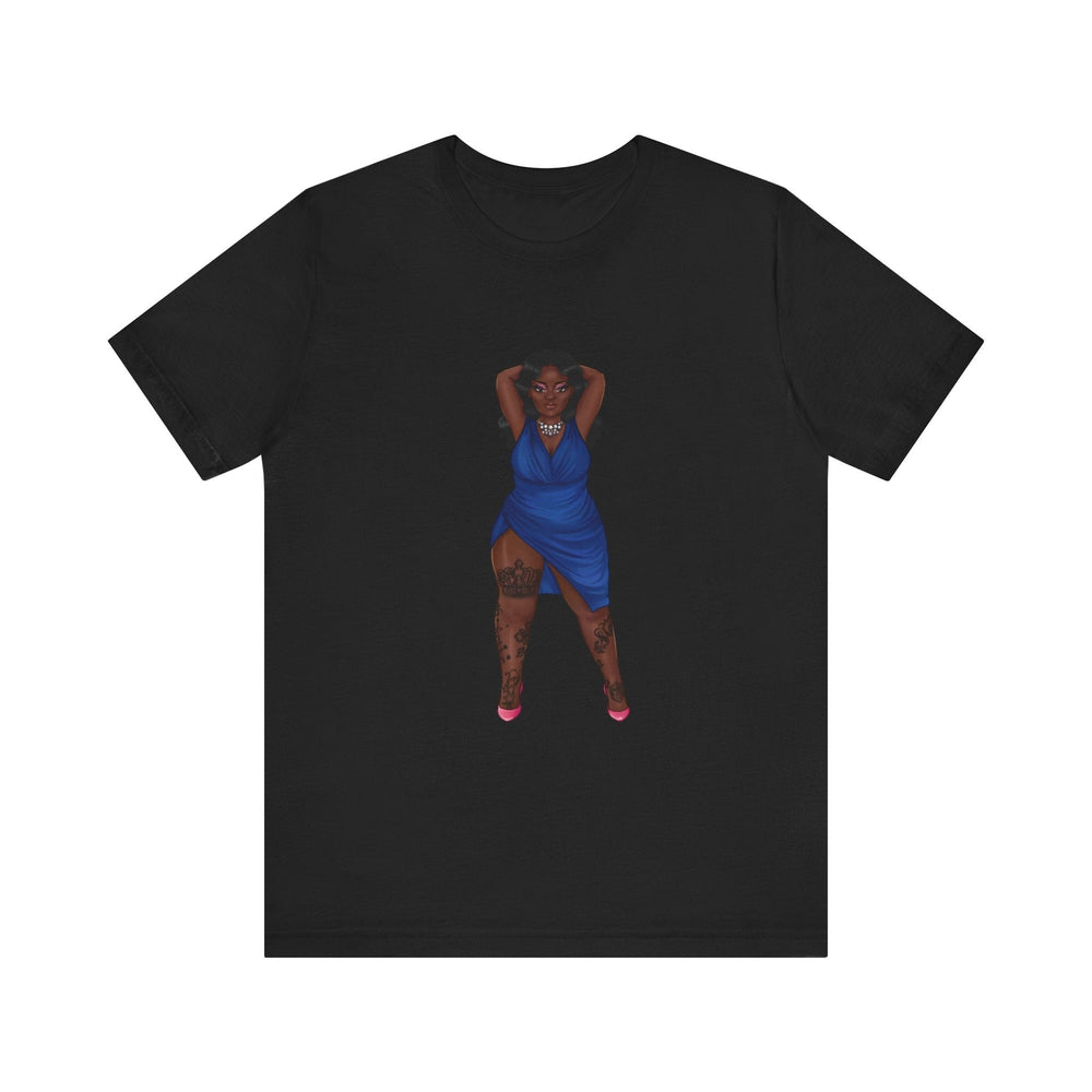 Kendra Plus Size Show Off Your Fluff Tshirt T-Shirt Printify Black S 