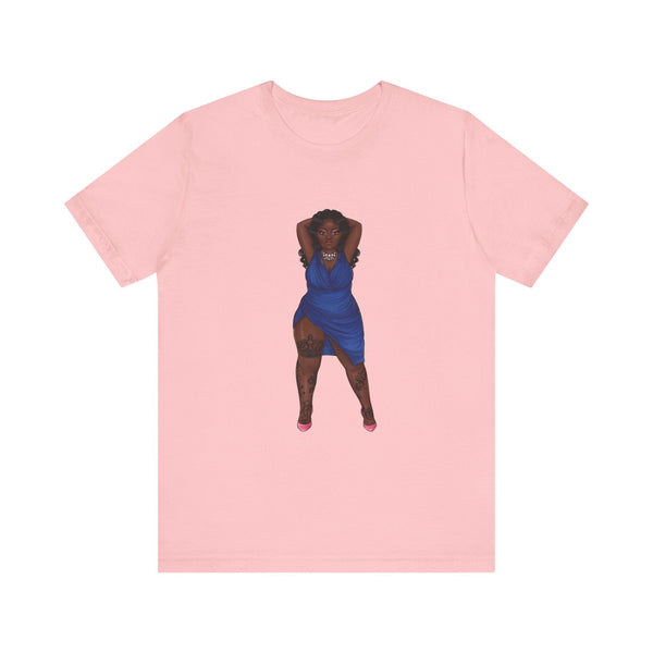 Kendra Plus Size Show Off Your Fluff Tshirt T-Shirt Printify Pink XS 