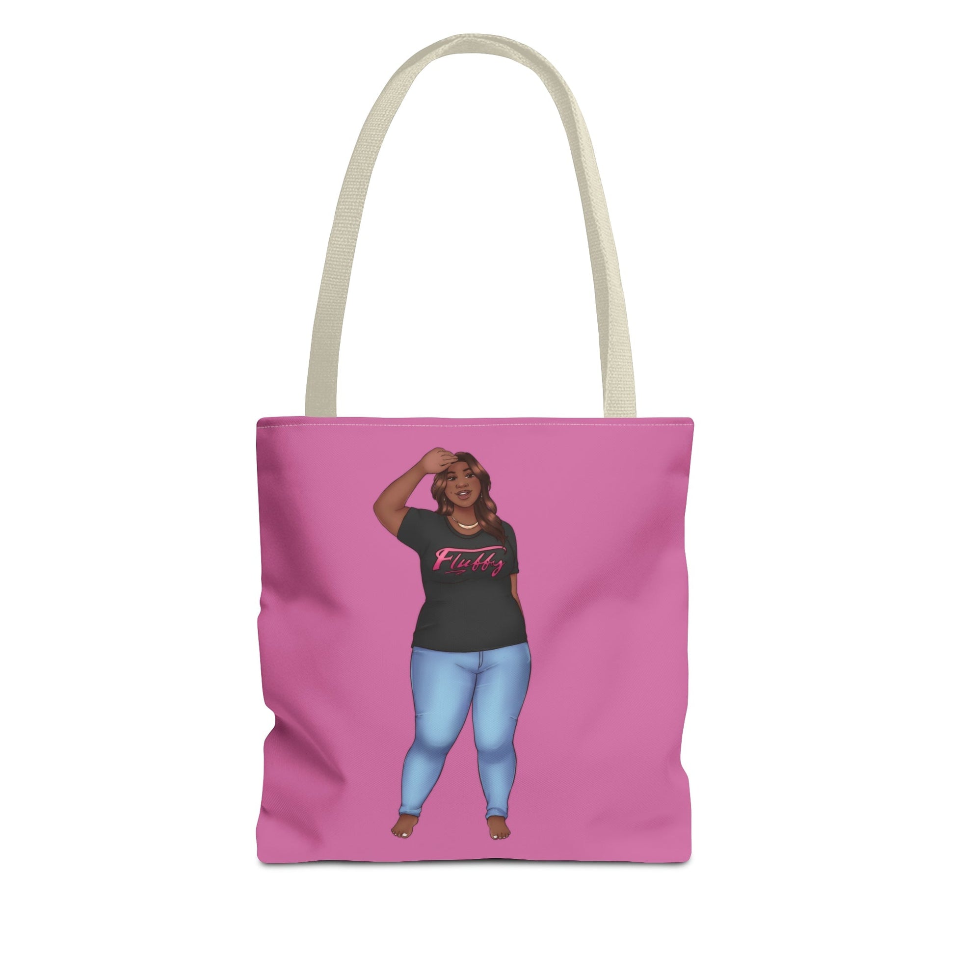 LaTonya Tote Bag (AOP) Bags Printify 13" × 13'' Beige 