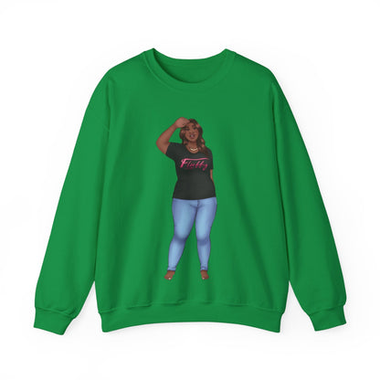 LaTonya Unisex Heavy Blend™ Crewneck Sweatshirt Sweatshirt Printify S Irish Green 