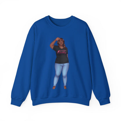 LaTonya Unisex Heavy Blend™ Crewneck Sweatshirt Sweatshirt Printify S Royal 