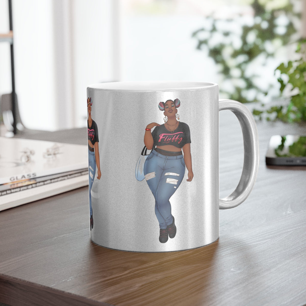 Metallic Mug (Silver\Gold) Mug Printify 11oz Silver 