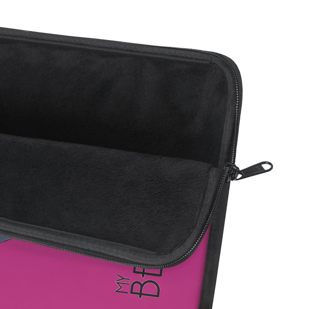 Mimi Plus Size Fluffy Laptop Sleeve — Plush Protective Case for Larger Laptops Laptop Sleeve Printify 