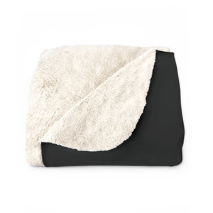 Mimi Sherpa Fleece Blanket Home Decor Printify 