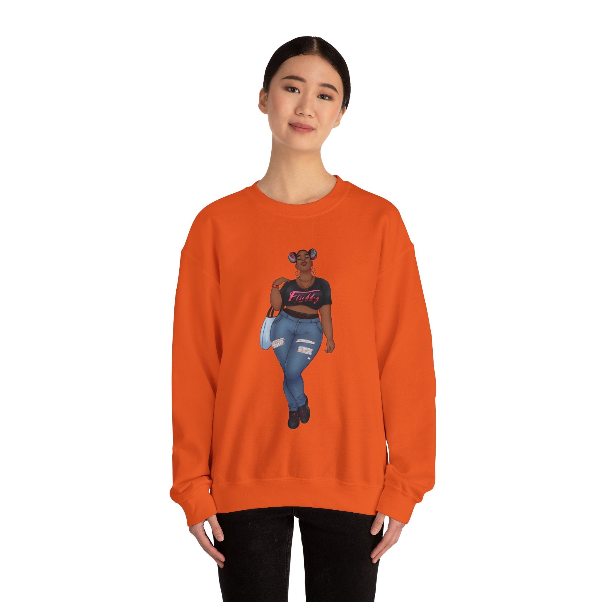 Mimi Sweatshirt Unisex Heavy Blend Crewneck – My Beautiful Fluff