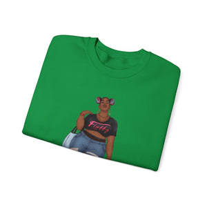 Mimi Sweatshirt Unisex Heavy Blend Crewneck Sweatshirt Printify 