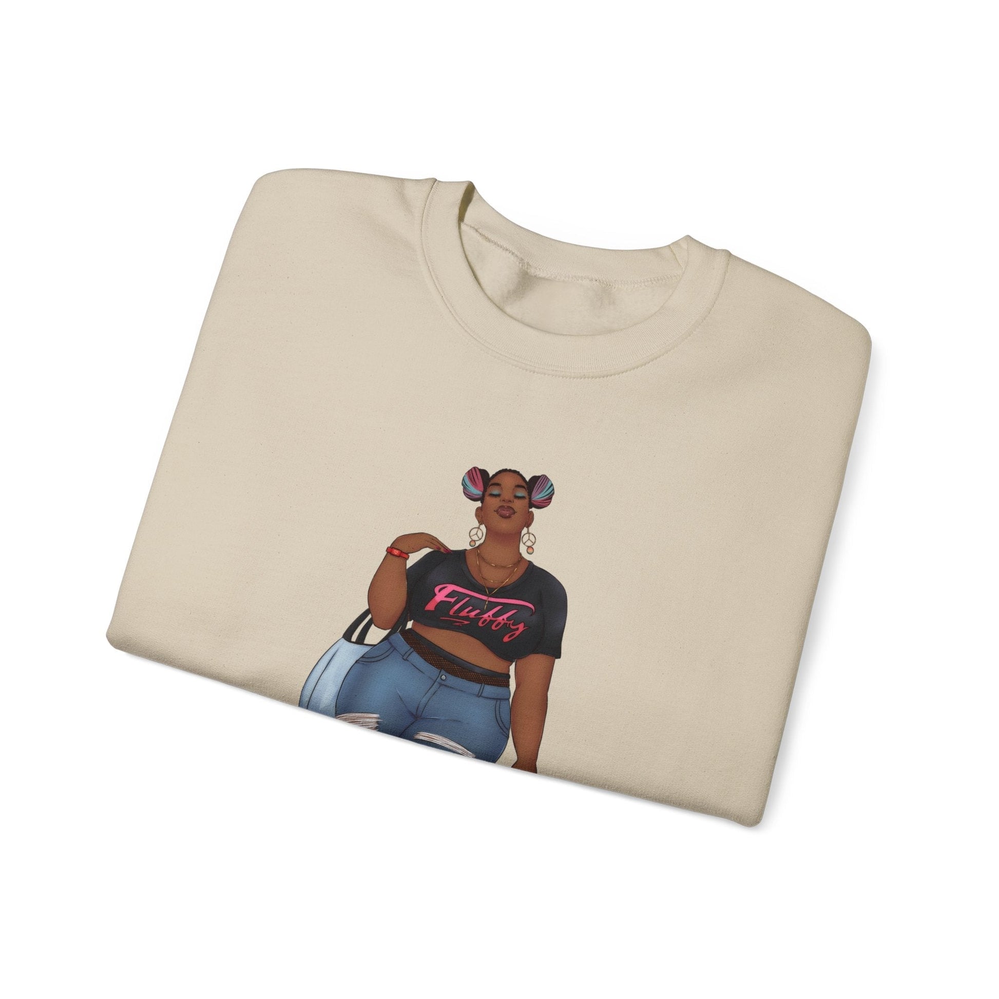 Mimi Sweatshirt Unisex Heavy Blend Crewneck Sweatshirt Printify 