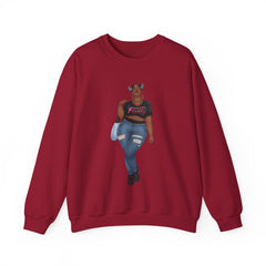 Mimi Sweatshirt Unisex Heavy Blend Crewneck Sweatshirt Printify S Cardinal Red 
