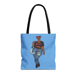 Mimi Tote Bag Bags Printify 16" × 16'' Black 