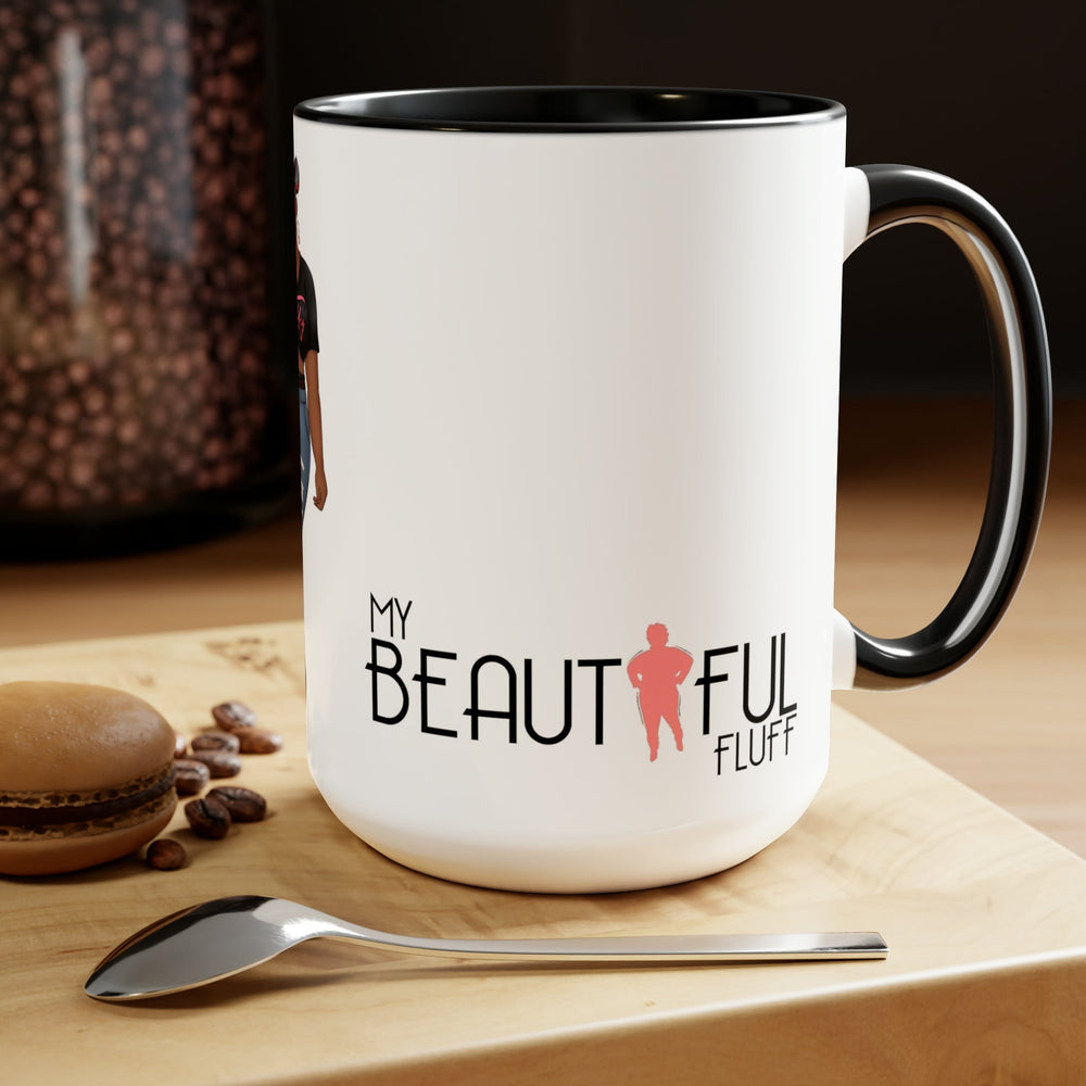 Mimi Two-Tone Coffee Mugs, 15oz Mug Printify 