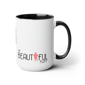 Mimi Two-Tone Coffee Mugs, 15oz Mug Printify 
