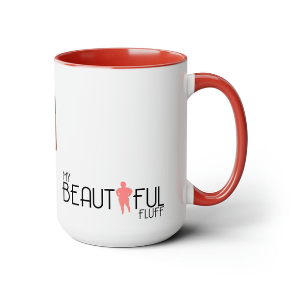 Mimi Two-Tone Coffee Mugs, 15oz Mug Printify 