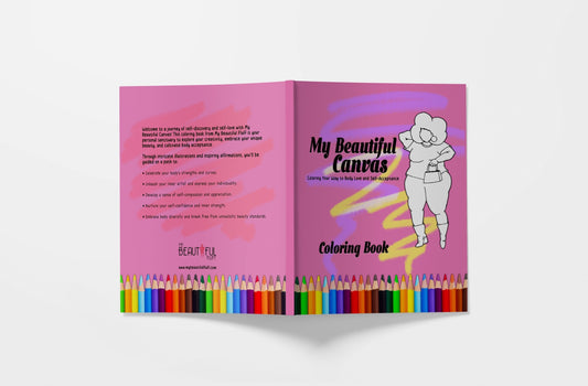 My Beautiful Canvas Coloring Book Set My Beautiful Fluff 