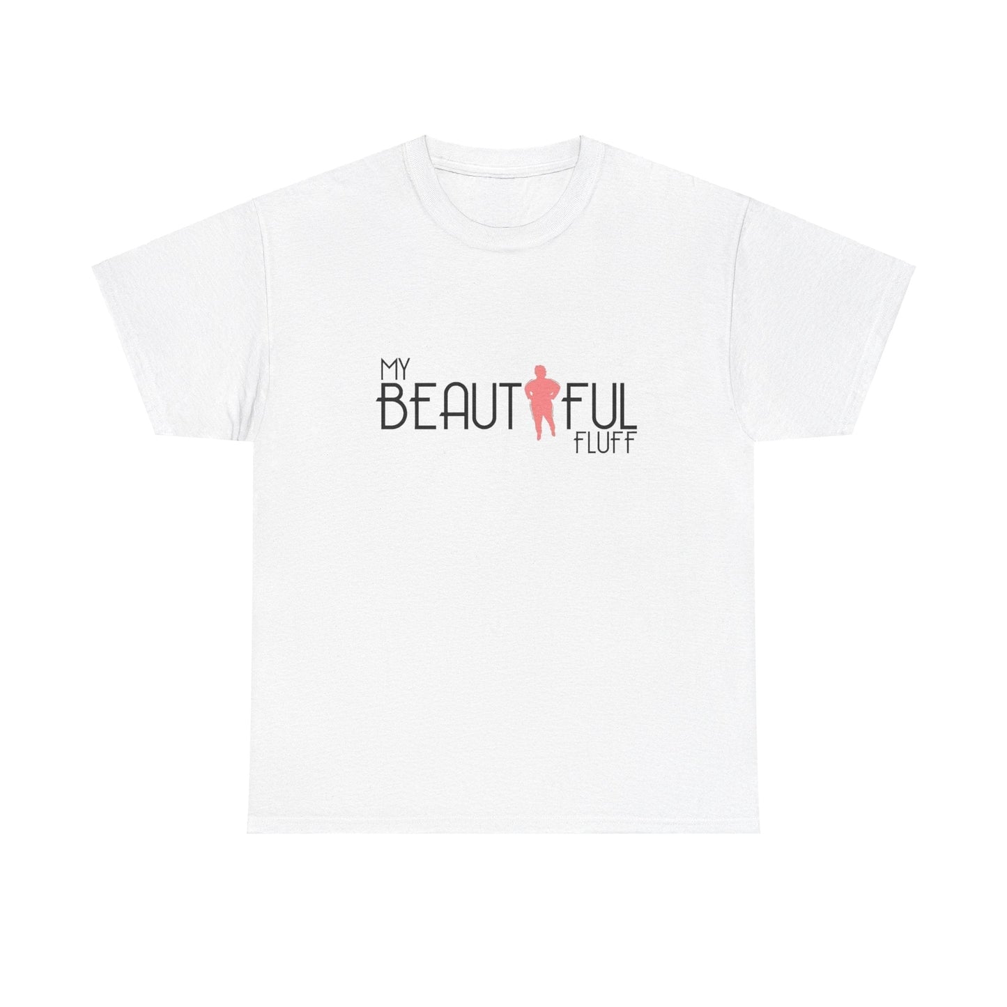 My Beautiful Fluff S-5xl Heavy Cotton Tee T-Shirt Printify White S 