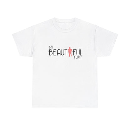 My Beautiful Fluff S-5xl Heavy Cotton Tee T-Shirt Printify White S 