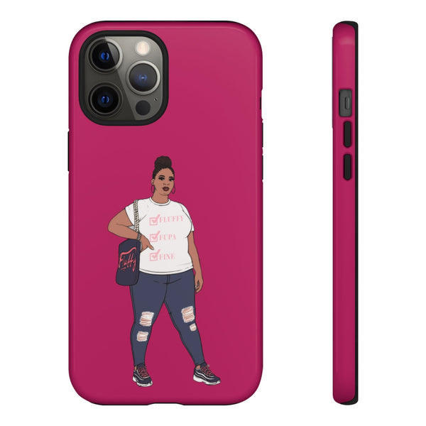 Phone Case - Jana Plus Size Model Show Off Your Fluff Contest Winner Phone Case Printify 