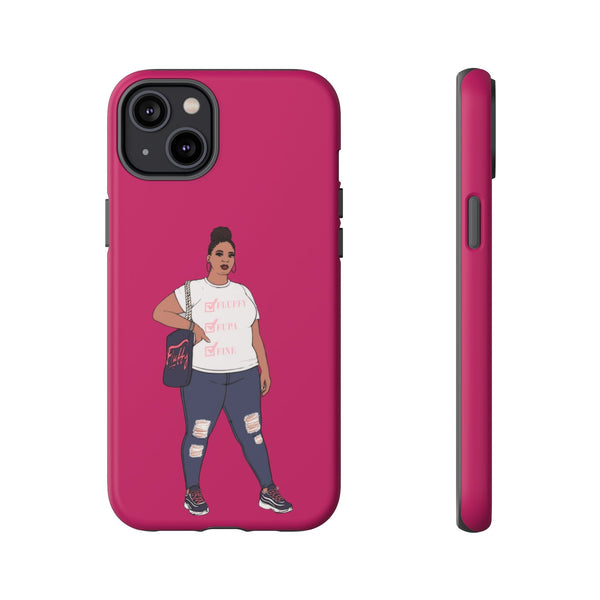 Phone Case - Jana Plus Size Model Show Off Your Fluff Contest Winner Phone Case Printify 
