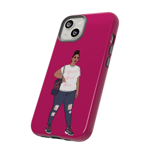 Phone Case - Jana Plus Size Model Show Off Your Fluff Contest Winner Phone Case Printify 