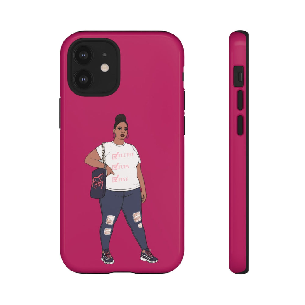Phone Case - Jana Plus Size Model Show Off Your Fluff Contest Winner Phone Case Printify 