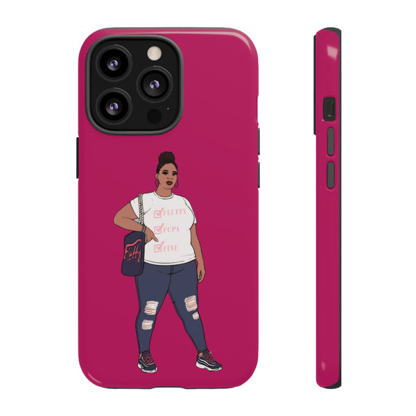 Phone Case - Jana Plus Size Model Show Off Your Fluff Contest Winner Phone Case Printify 