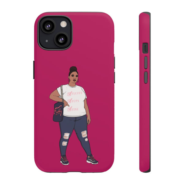 Phone Case - Jana Plus Size Model Show Off Your Fluff Contest Winner Phone Case Printify 