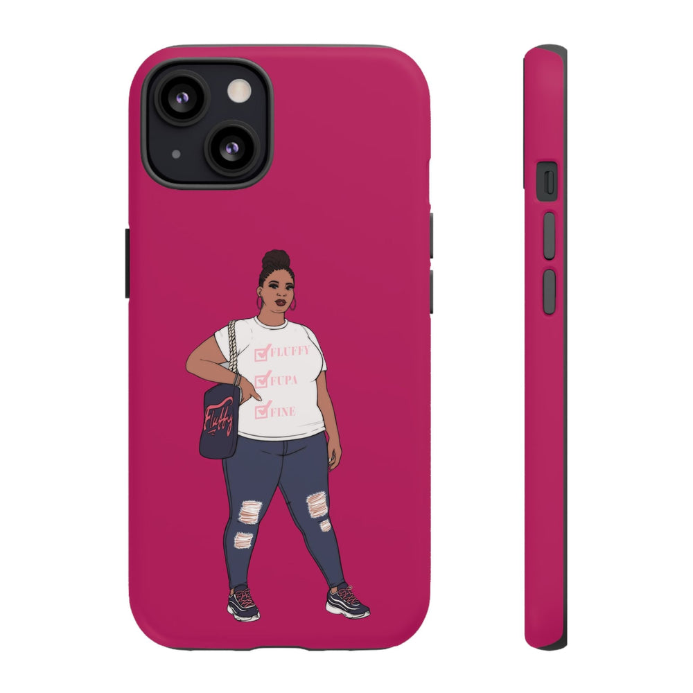 Phone Case - Jana Plus Size Model Show Off Your Fluff Contest Winner Phone Case Printify 