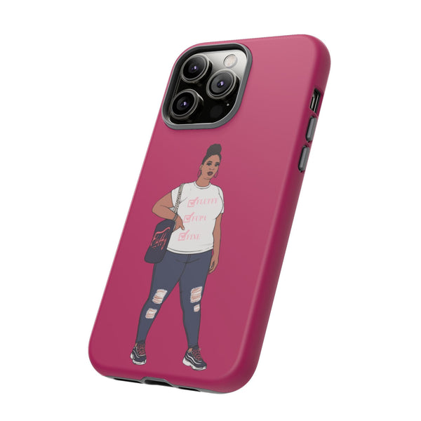 Phone Case - Jana Plus Size Model Show Off Your Fluff Contest Winner Phone Case Printify 