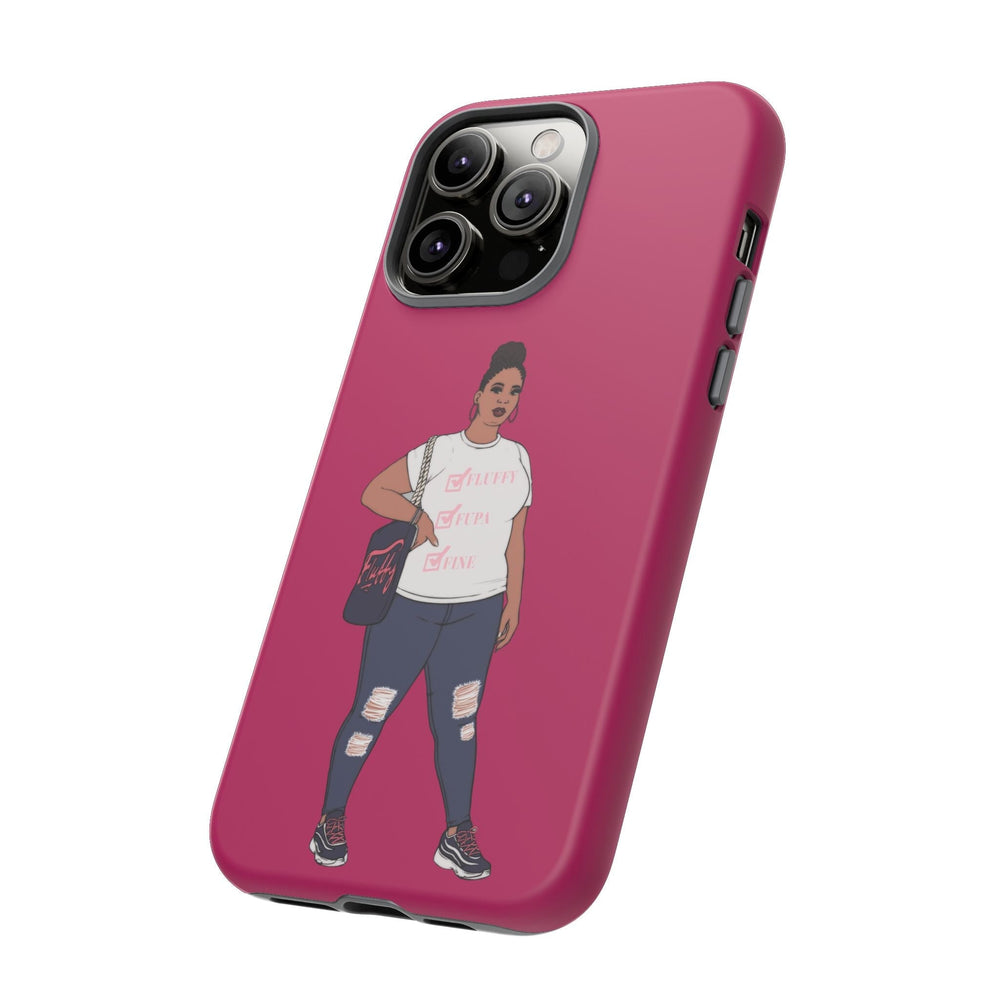 Phone Case - Jana Plus Size Model Show Off Your Fluff Contest Winner Phone Case Printify 