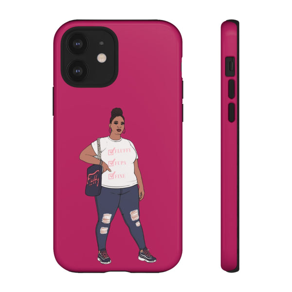 Phone Case - Jana Plus Size Model Show Off Your Fluff Contest Winner Phone Case Printify 