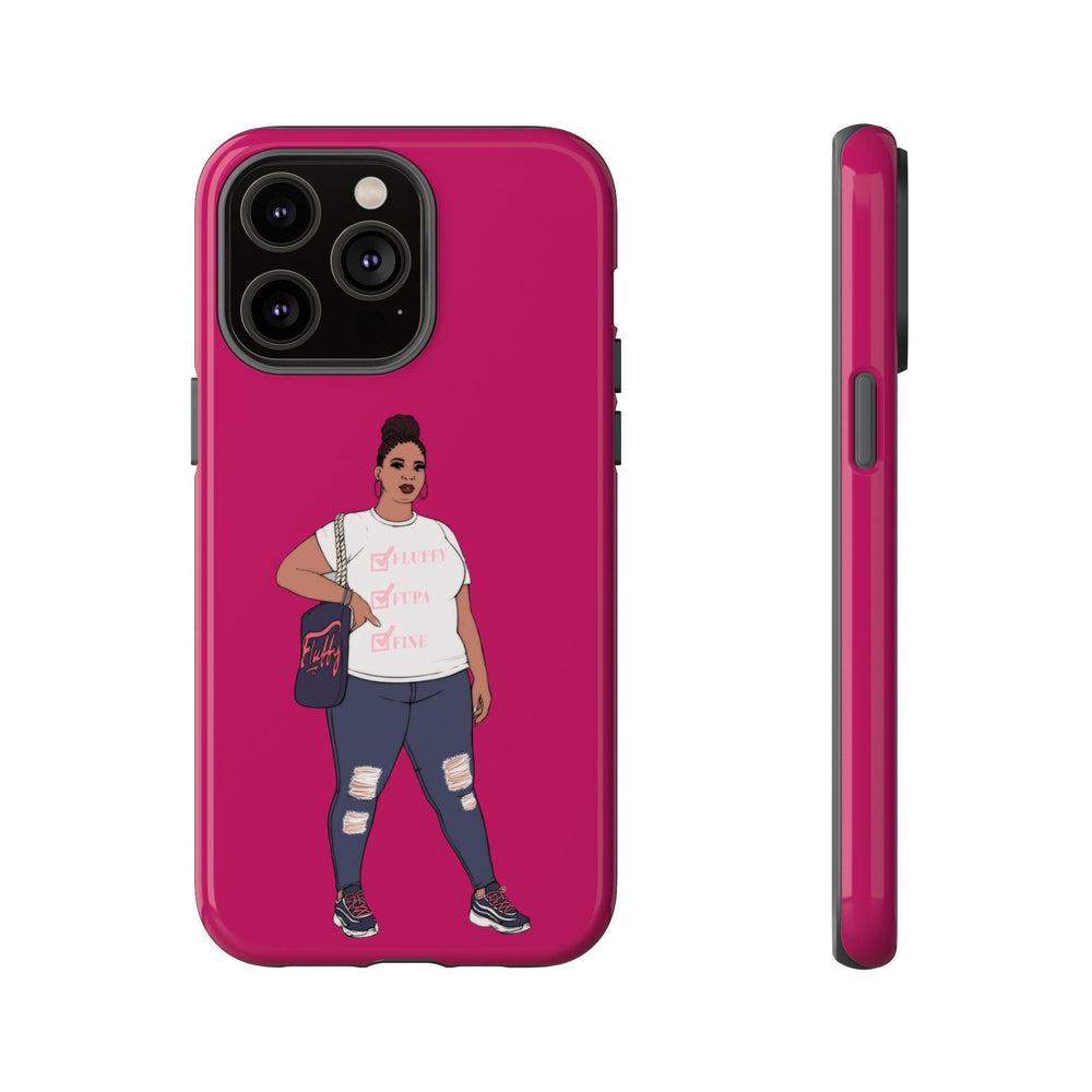 Phone Case - Jana Plus Size Model Show Off Your Fluff Contest Winner Phone Case Printify 