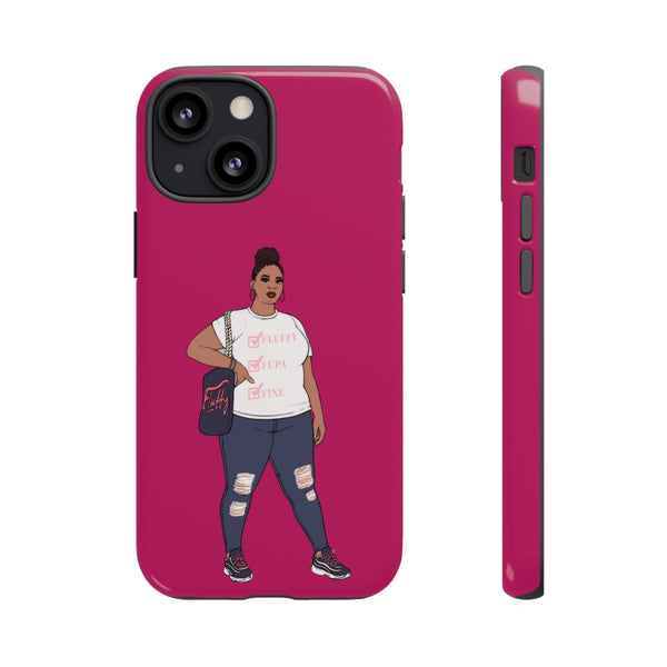 Phone Case - Jana Plus Size Model Show Off Your Fluff Contest Winner Phone Case Printify 