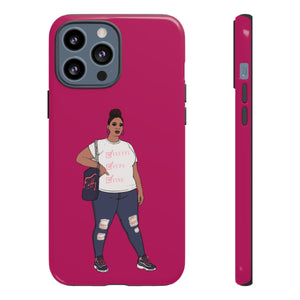 Phone Case - Jana Plus Size Model Show Off Your Fluff Contest Winner Phone Case Printify 