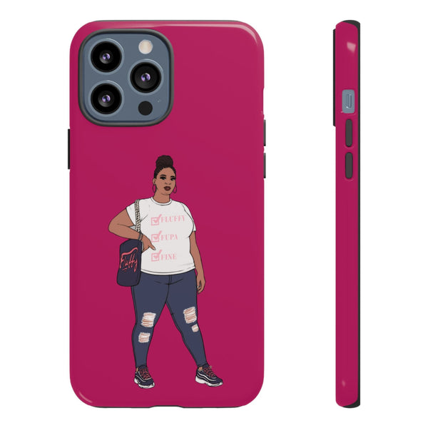 Phone Case - Jana Plus Size Model Show Off Your Fluff Contest Winner Phone Case Printify 