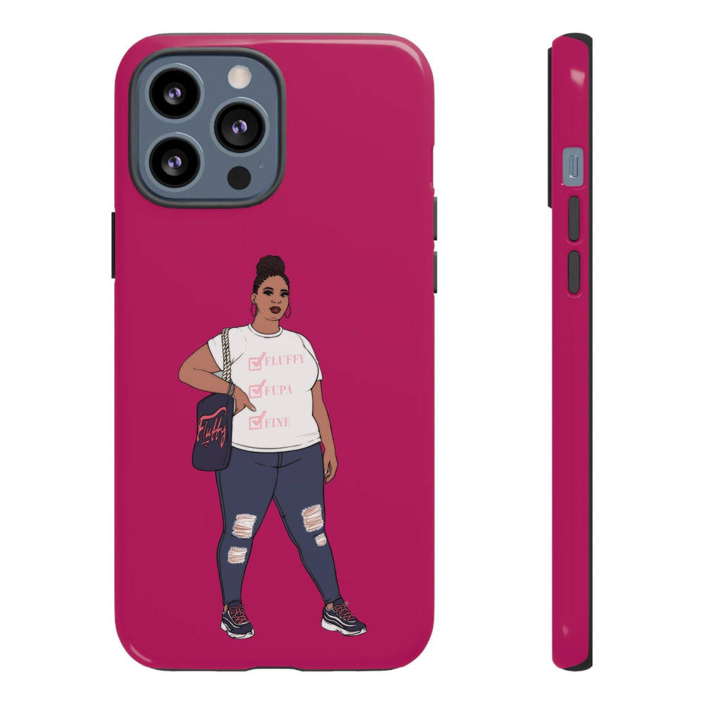Phone Case - Jana Plus Size Model Show Off Your Fluff Contest Winner Phone Case Printify 