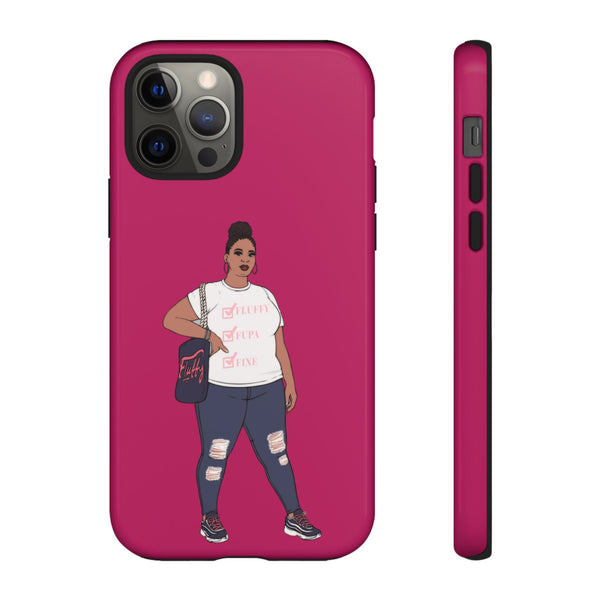 Phone Case - Jana Plus Size Model Show Off Your Fluff Contest Winner Phone Case Printify 