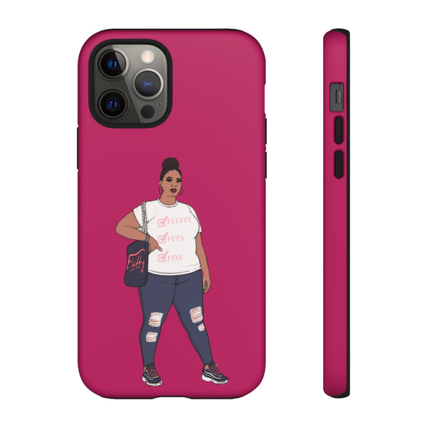 Phone Case - Jana Plus Size Model Show Off Your Fluff Contest Winner Phone Case Printify 