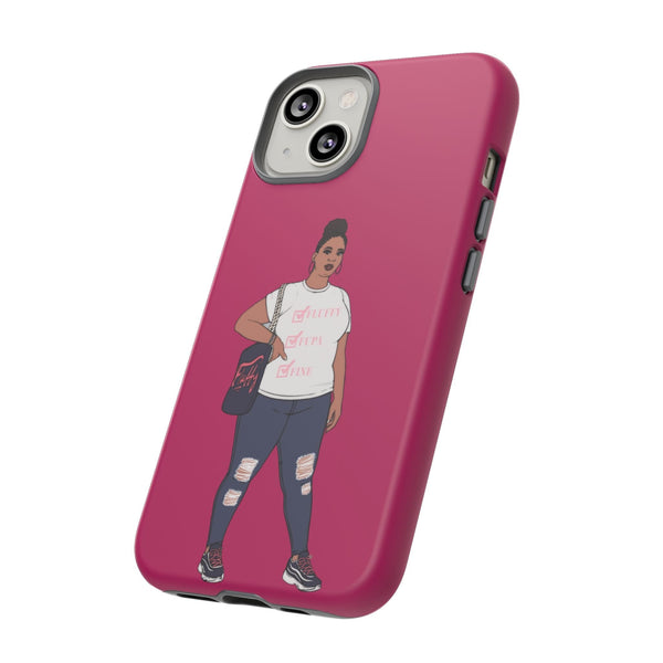 Phone Case - Jana Plus Size Model Show Off Your Fluff Contest Winner Phone Case Printify 