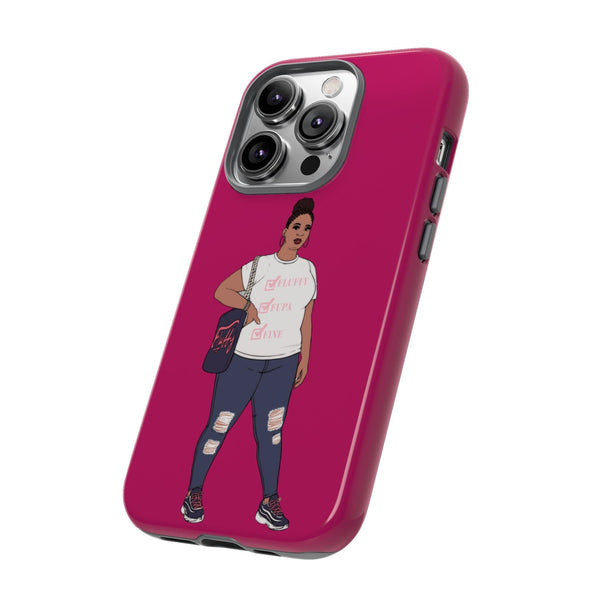 Phone Case - Jana Plus Size Model Show Off Your Fluff Contest Winner Phone Case Printify 