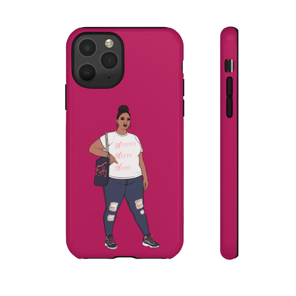 Phone Case - Jana Plus Size Model Show Off Your Fluff Contest Winner Phone Case Printify 