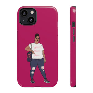 Phone Case - Jana Plus Size Model Show Off Your Fluff Contest Winner Phone Case Printify 