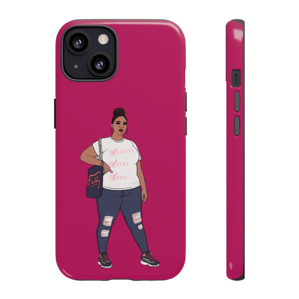 Phone Case - Jana Plus Size Model Show Off Your Fluff Contest Winner Phone Case Printify 