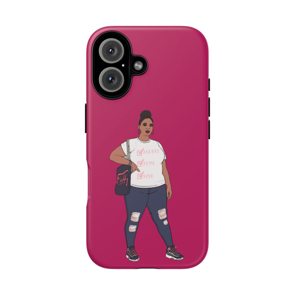 Phone Case - Jana Plus Size Model Show Off Your Fluff Contest Winner Phone Case Printify iPhone 16 Matte 