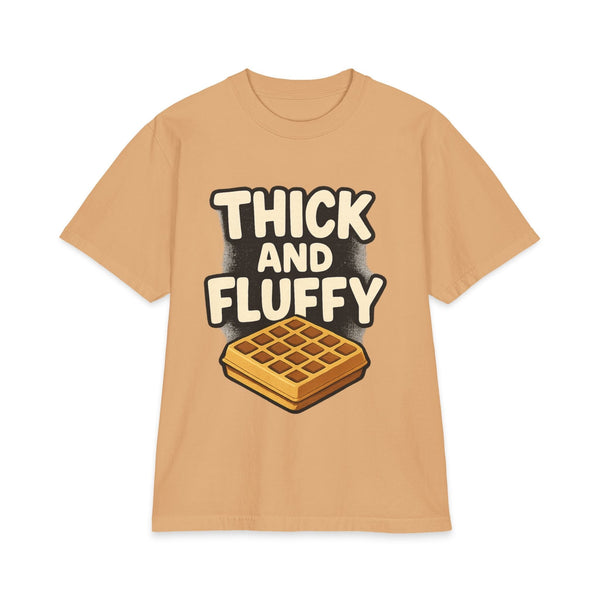 Plus Size Waffle Shirt — Thick & Fluffy S–7XL T-Shirt Printify S Khaki 