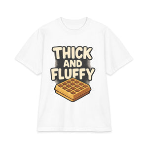 Plus Size Waffle Shirt — Thick & Fluffy S–7XL T-Shirt Printify S White 
