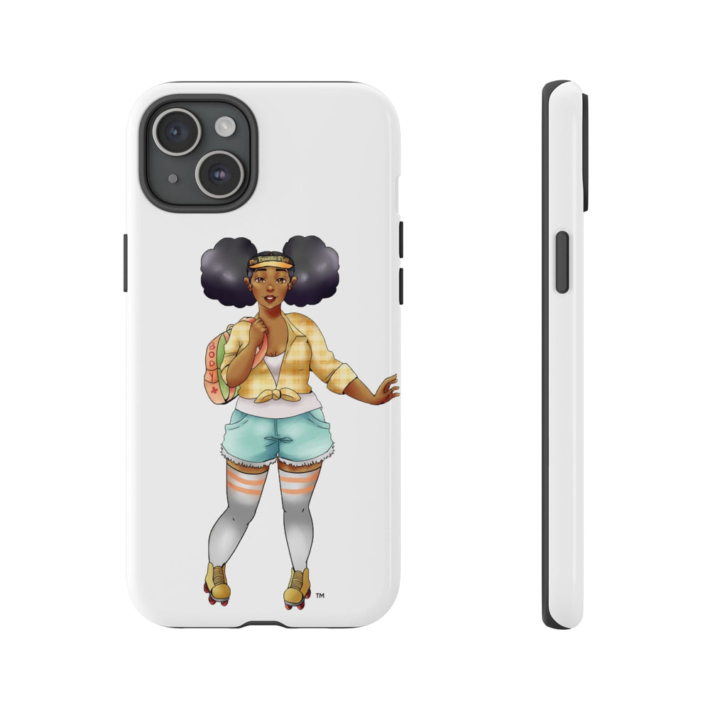 Retro Skater Tough Cases Phone Case Printify iPhone 15 Plus Glossy 