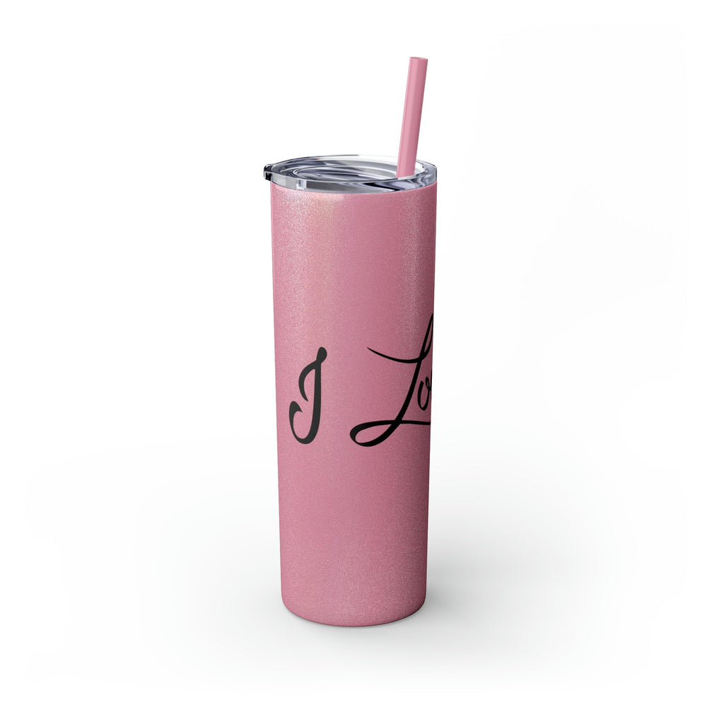 Skinny Tumbler with Straw, 20oz Mug Printify 