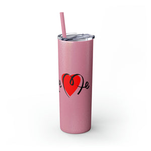 Skinny Tumbler with Straw, 20oz Mug Printify 