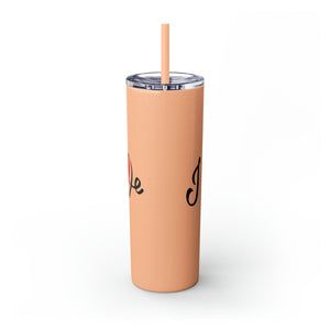 Skinny Tumbler with Straw, 20oz Mug Printify 