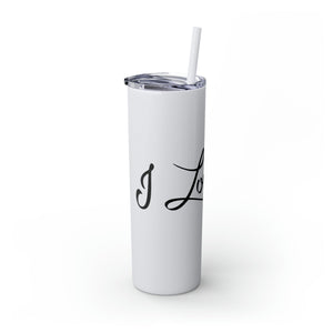 Skinny Tumbler with Straw, 20oz Mug Printify 
